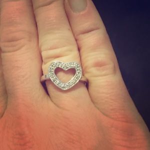 Heart shaped ring